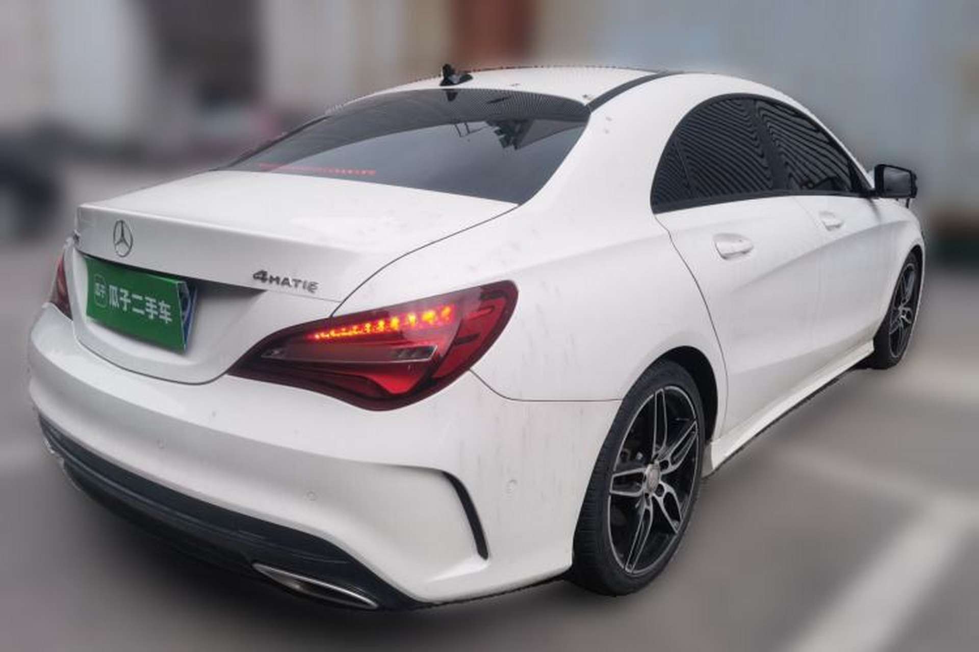 Used Mercedes-Benz CLA 2016 Year Restyled CLA 220 4MATIC Rear Right 45 Deg