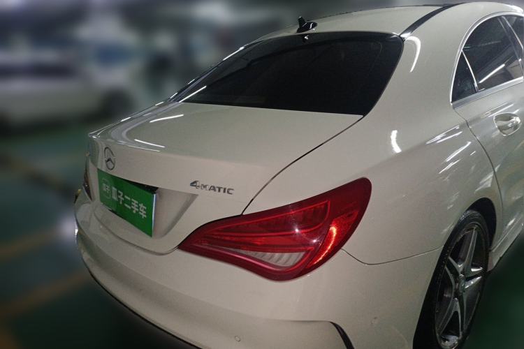 Used Mercedes-Benz CLA 2016 CLA 220 4MATIC Rear Right 45 Deg