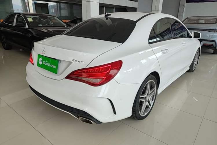 Used Mercedes-Benz CLA 2016 CLA 220 4MATIC Rear Right 45 Deg