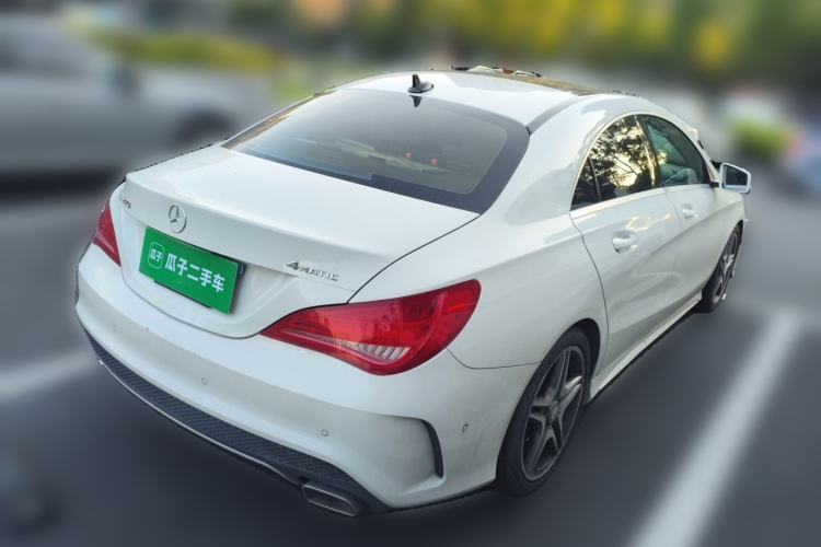 Used Mercedes-Benz CLA 2016 CLA 220 4MATIC Rear Right 45 Deg