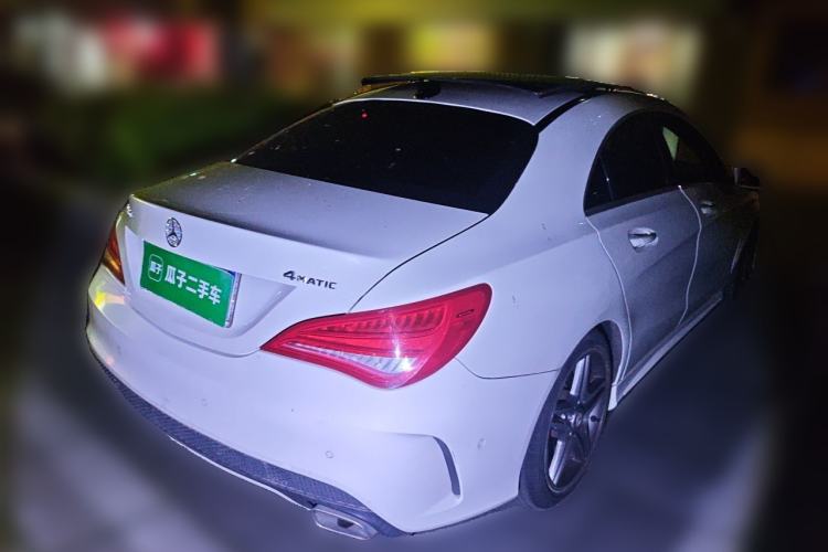 Used Mercedes-Benz CLA 2016 CLA 220 4MATIC Rear Right 45 Deg