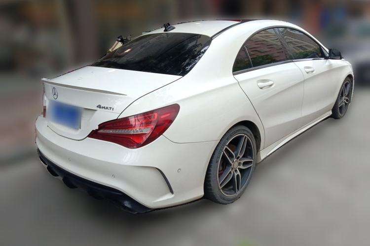 Used Mercedes-Benz CLA 2016 Year Restyled CLA 220 4MATIC Rear Right 45 Deg