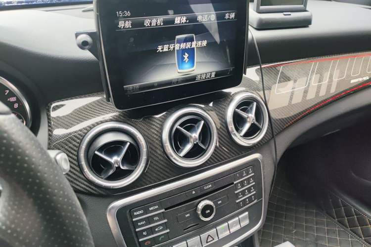 Used Mercedes-Benz CLA 2017 Facelifted CLA 200 Stylish Edition Audio And AC Panel