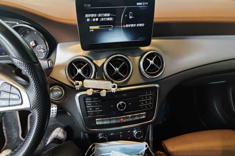 Used Mercedes-Benz CLA 2017 Year Restyled CLA 260 4MATIC Audio And AC Panel