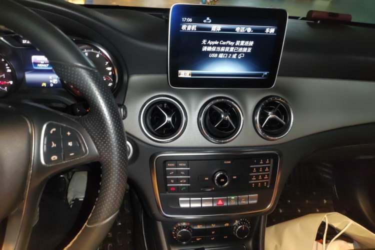 Used Mercedes-Benz CLA 2017 Refreshed CLA 200 Sport Edition Audio And AC Panel