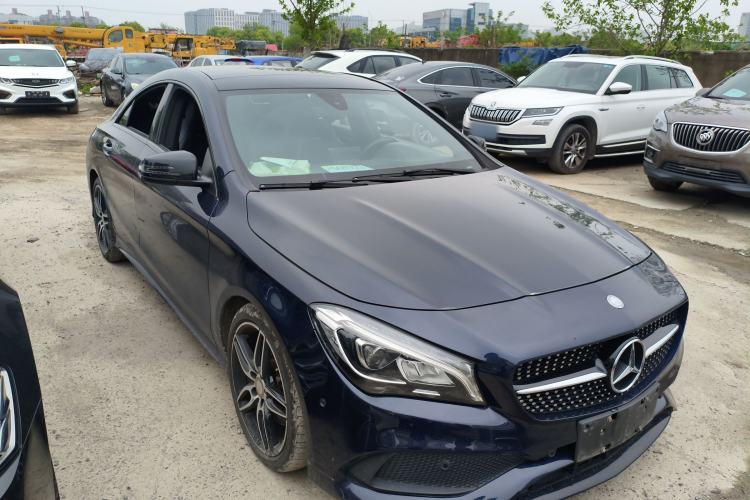 Used Mercedes-Benz CLA 2017 CLA 220 4MATIC Front Right 45 Deg