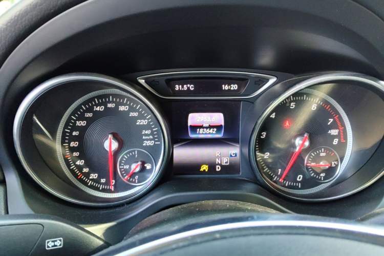 Used Mercedes-Benz CLA 2017 Refreshed CLA 220 4MATIC Instrument Cluster