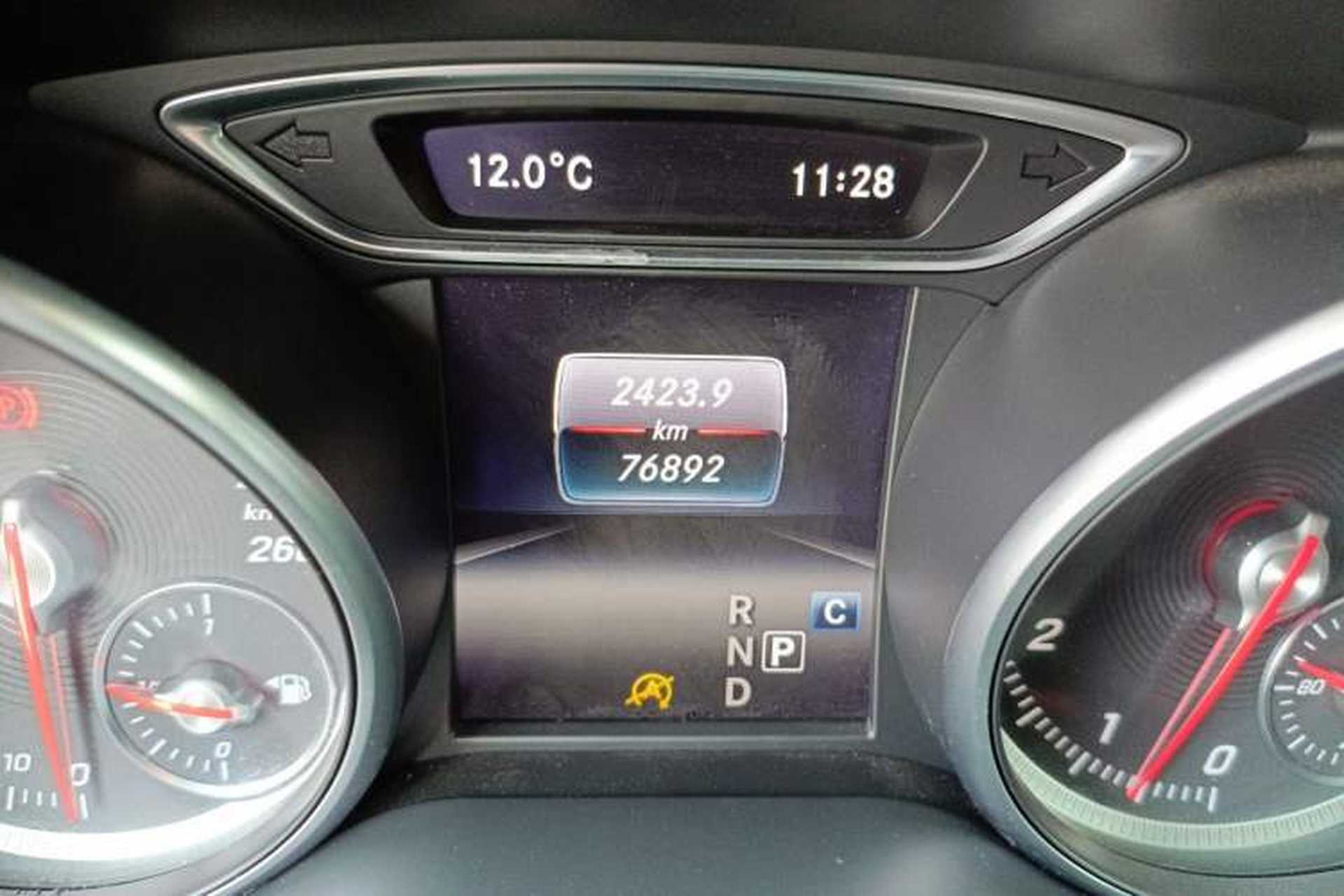 Used Mercedes-Benz CLA 2017 Facelifted CLA 200 Stylish Edition Odometer Close Up