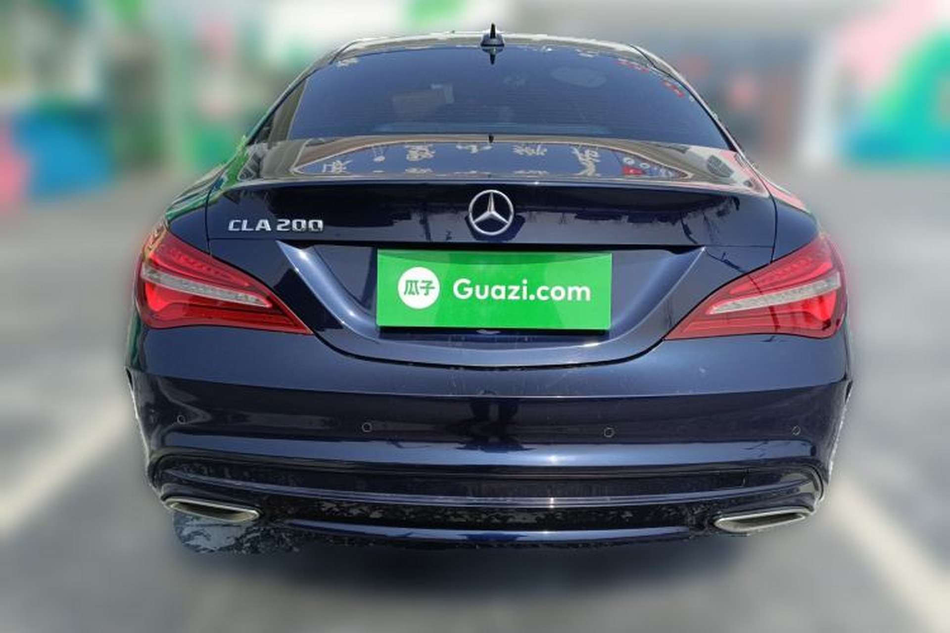 Used Mercedes-Benz CLA 2017 Facelifted CLA 200 Stylish Edition Rear