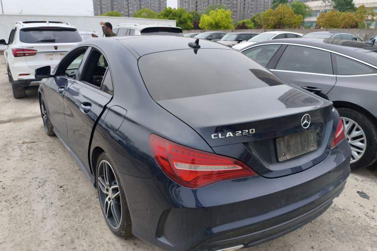 Used Mercedes-Benz CLA 2017 CLA 220 4MATIC Rear Left 45 Deg