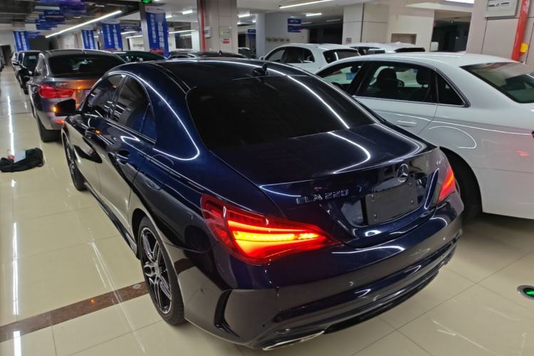 Used Mercedes-Benz CLA 2017 CLA 220 4MATIC Rear Left 45 Deg