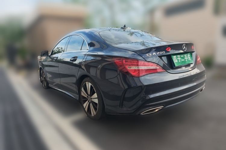 Used Mercedes-Benz CLA 2017 Facelifted CLA 200 Stylish Edition Rear Left 45 Deg