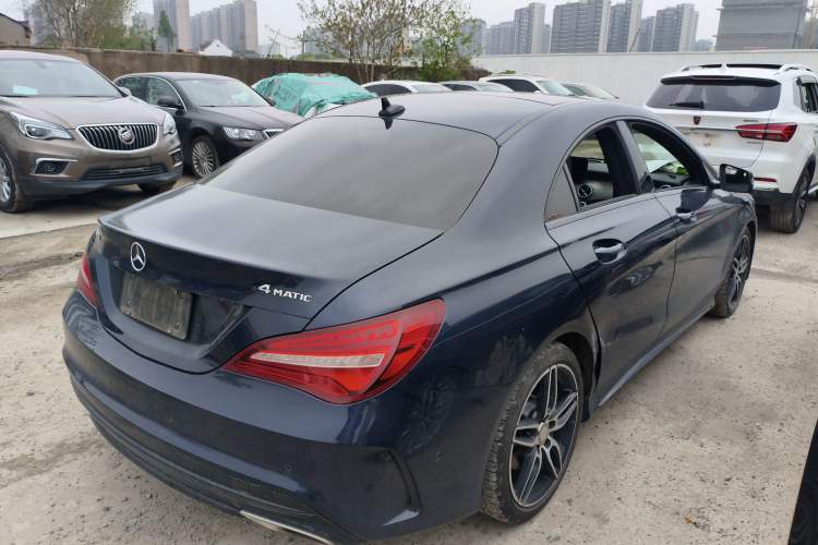 Used Mercedes-Benz CLA 2017 CLA 220 4MATIC Rear Right 45 Deg