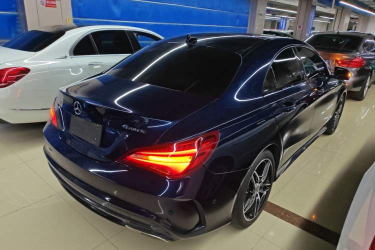 Used Mercedes-Benz CLA 2017 CLA 220 4MATIC Rear Right 45 Deg