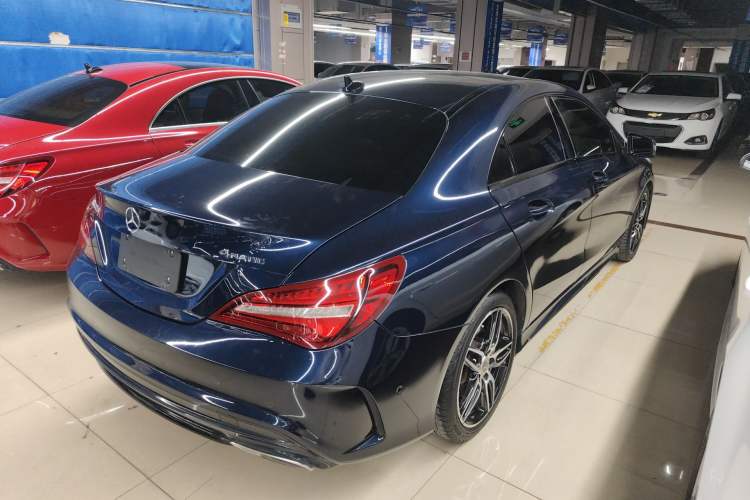 Used Mercedes-Benz CLA 2017 CLA 220 4MATIC Rear Right 45 Deg