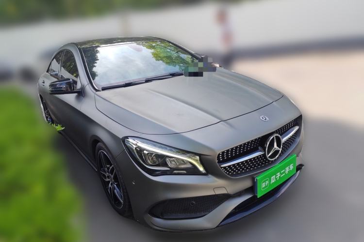 Used Mercedes-Benz CLA 2017 CLA 220 4MATIC Front Right 45 Deg