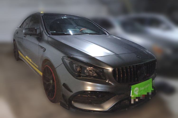 Used Mercedes-Benz CLA 2017 CLA 220 4MATIC Front Right 45 Deg