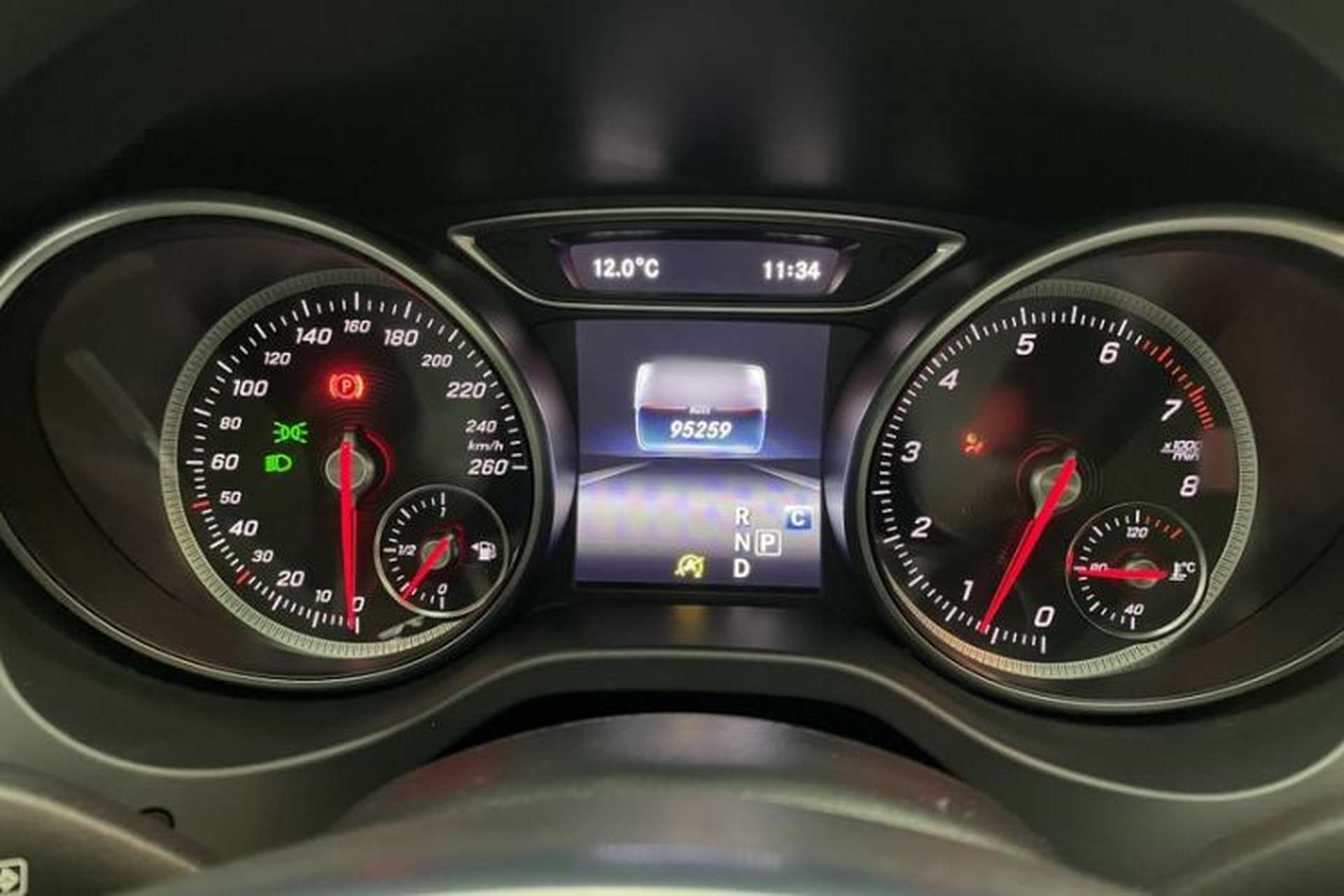 Used Mercedes-Benz CLA 2017 Refreshed CLA 220 4MATIC Instrument Cluster