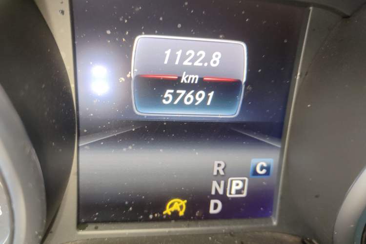 Used Mercedes-Benz CLA 2017 Facelifted CLA 200 Stylish Edition Odometer Close Up