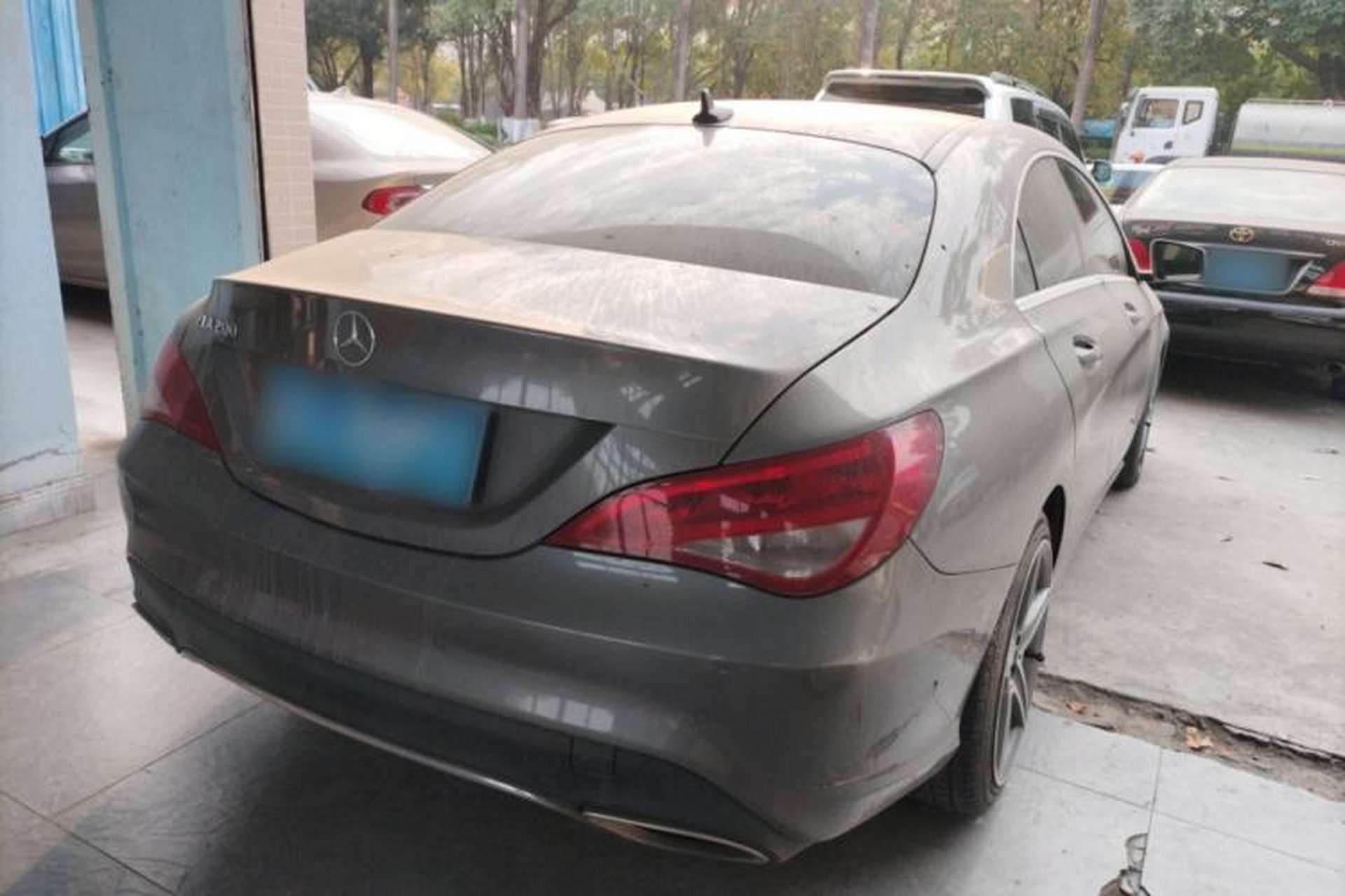 Used Mercedes-Benz CLA 2017 CLA 200 Sport Edition Rear Right 45 Deg