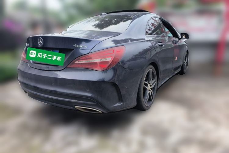 Used Mercedes-Benz CLA 2017 CLA 220 4MATIC Rear Right 45 Deg