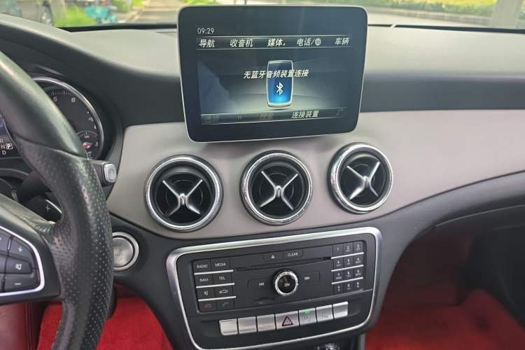 Used Mercedes-Benz CLA 2017 Facelifted CLA 200 Stylish Edition Audio And AC Panel