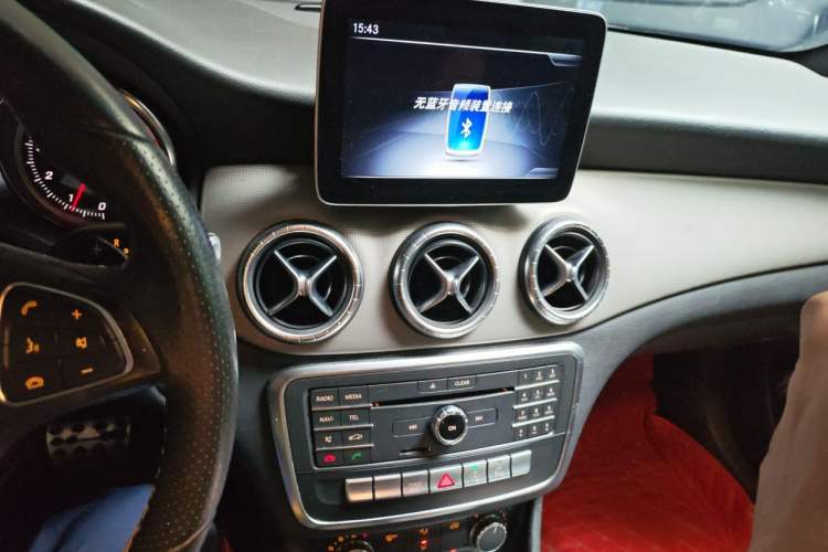 Used Mercedes-Benz CLA 2017 Facelifted CLA 200 Stylish Edition Audio And AC Panel