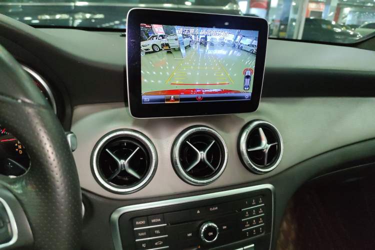 Used Mercedes-Benz CLA 2017 Facelifted CLA 200 Stylish Edition Audio And AC Panel