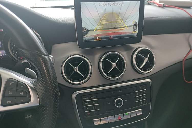 Used Mercedes-Benz CLA 2017 Year Restyled CLA 260 4MATIC Audio And AC Panel