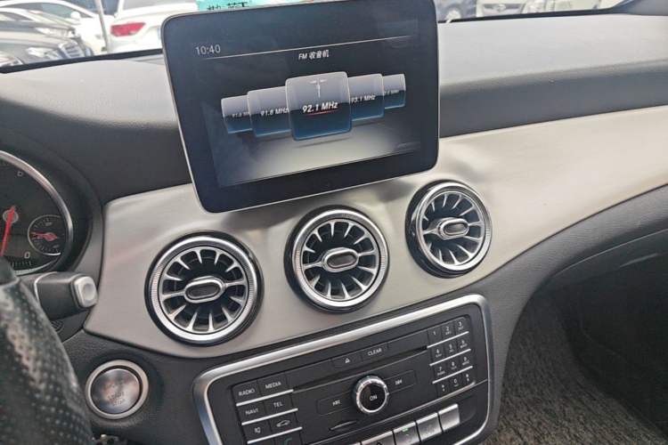 Used Mercedes-Benz CLA 2017 Refreshed CLA 220 4MATIC Audio And AC Panel