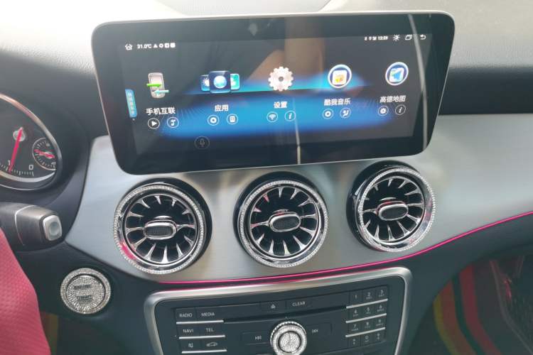 Used Mercedes-Benz CLA 2017 Refreshed CLA 220 4MATIC Audio And AC Panel