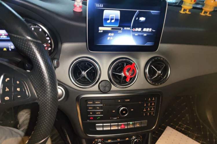 Used Mercedes-Benz CLA 2017 Facelifted CLA 200 Stylish Edition Audio And AC Panel