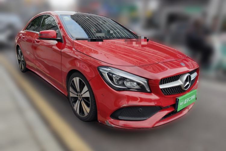 Used Mercedes-Benz CLA 2017 Facelifted CLA 200 Stylish Edition Front Right 45 Deg