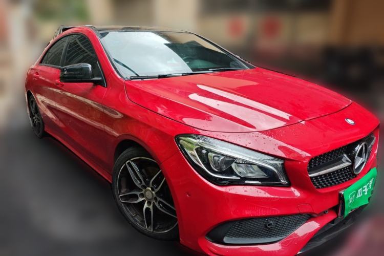 Used Mercedes-Benz CLA 2017 CLA 220 4MATIC Front Right 45 Deg