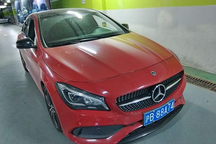 Used Mercedes-Benz CLA 2017 Refreshed CLA 220 4MATIC Front Right 45 Deg