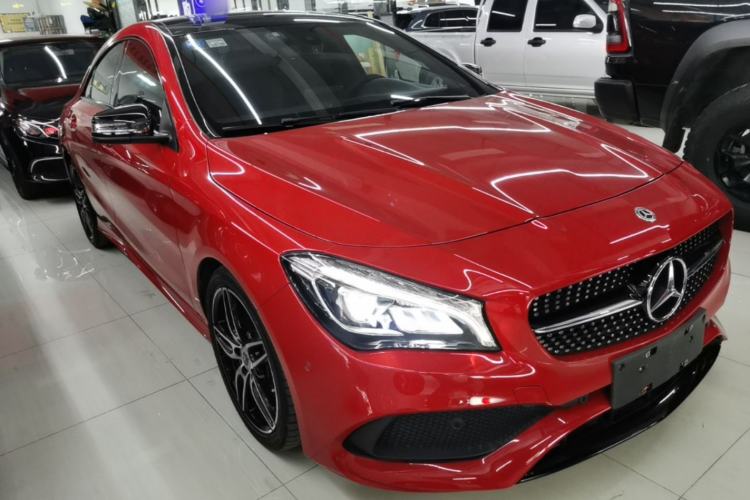 Used Mercedes-Benz CLA 2017 Refreshed CLA 220 4MATIC Front Right 45 Deg