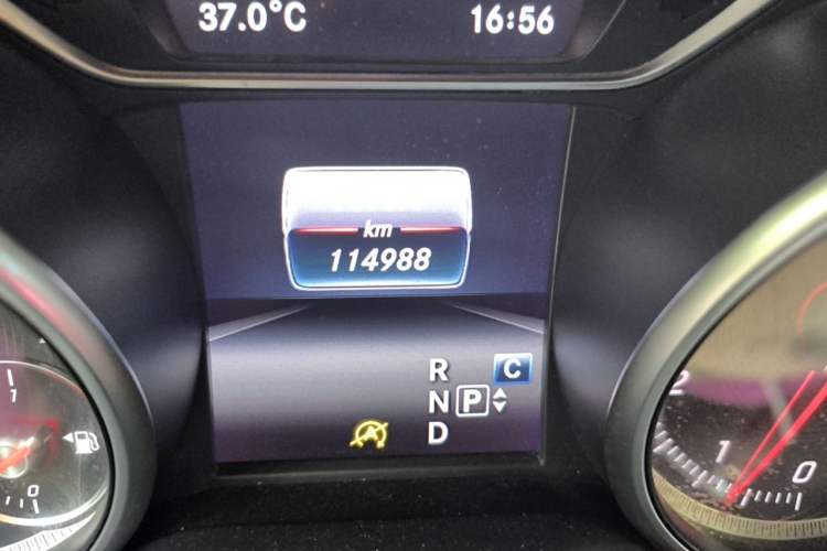 Used Mercedes-Benz CLA 2017 CLA 200 Style Edition Odometer Close Up