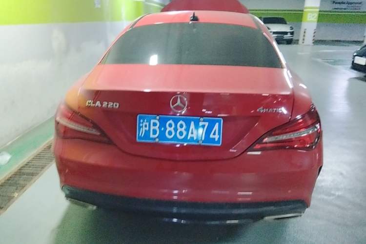 Used Mercedes-Benz CLA 2017 Refreshed CLA 220 4MATIC Rear