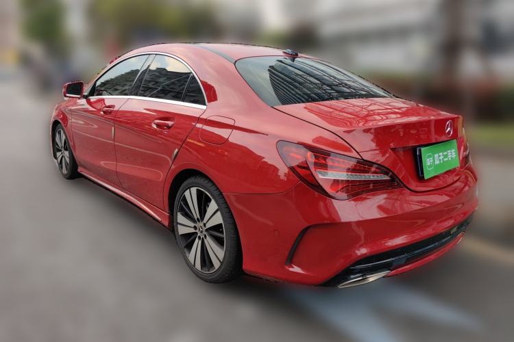 Used Mercedes-Benz CLA 2017 Facelifted CLA 200 Stylish Edition Rear Left 45 Deg