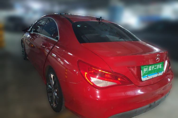 Used Mercedes-Benz CLA 2017 CLA 200 Sport Edition Rear Left 45 Deg