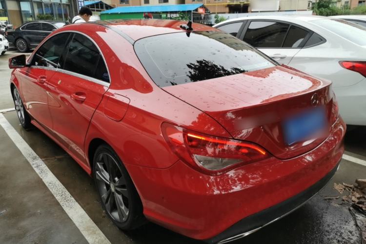Used Mercedes-Benz CLA 2017 CLA 200 Sport Edition Rear Left 45 Deg