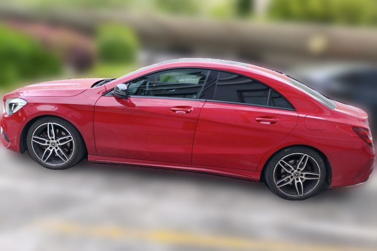 Used Mercedes-Benz CLA 2017 CLA 220 4MATIC Rear Left 45 Deg