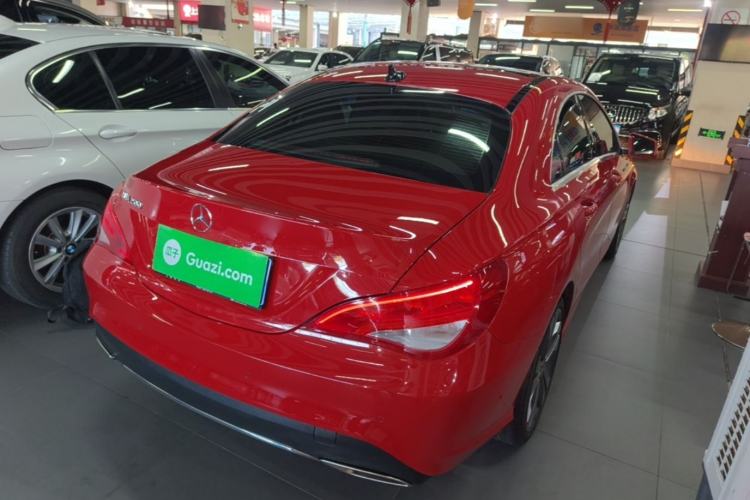 Used Mercedes-Benz CLA 2017 CLA 200 Sport Edition Rear Right 45 Deg