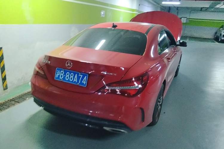 Used Mercedes-Benz CLA 2017 Refreshed CLA 220 4MATIC Rear Right 45 Deg