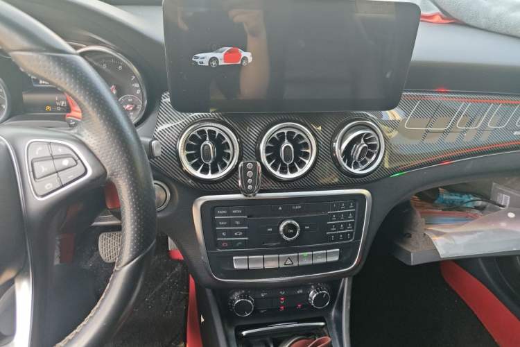 Used Mercedes-Benz CLA 2017 Facelifted CLA 200 Stylish Edition Audio And AC Panel