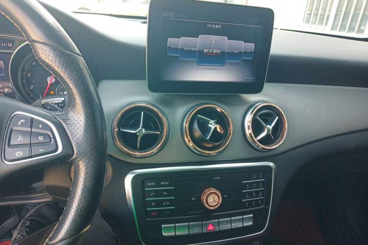Used Mercedes-Benz CLA 2017 Facelifted CLA 200 Stylish Edition Audio And AC Panel