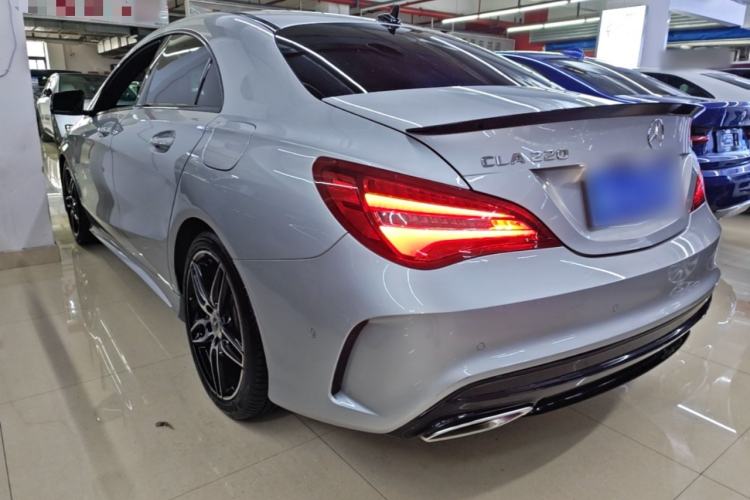 Used Mercedes-Benz CLA 2017 CLA 220 4MATIC Rear Left 45 Deg