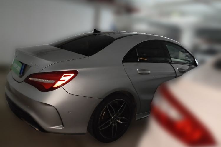 Used Mercedes-Benz CLA 2017 CLA 220 4MATIC Rear Right 45 Deg