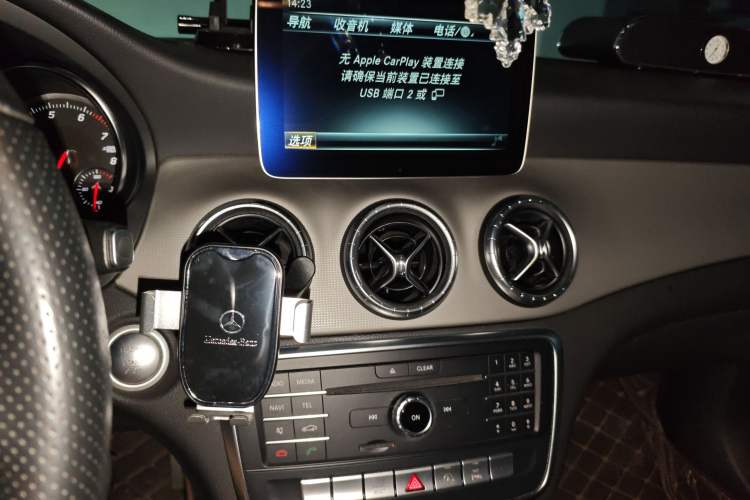 Used Mercedes-Benz CLA 2017 Facelifted CLA 200 Stylish Edition Audio And AC Panel