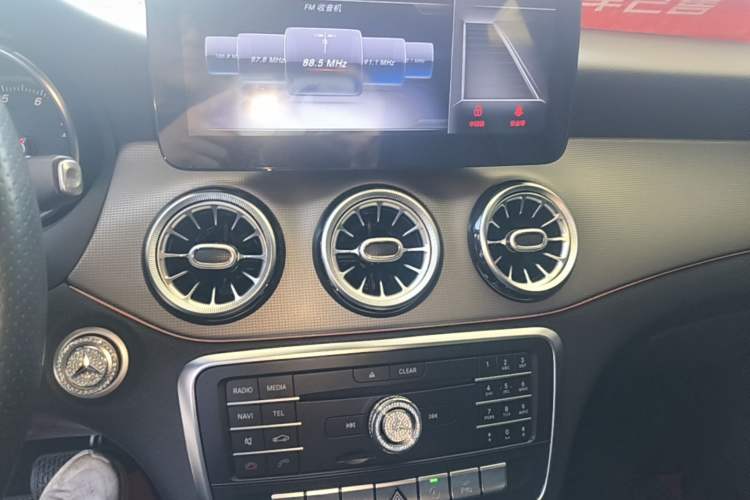 Used Mercedes-Benz CLA 2017 Facelifted CLA 200 Stylish Edition Audio And AC Panel